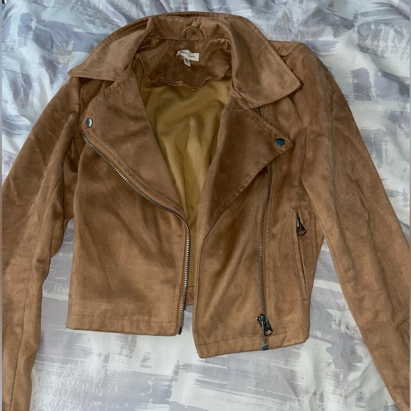 Suede Brown Jacket - Picture 1 of 2